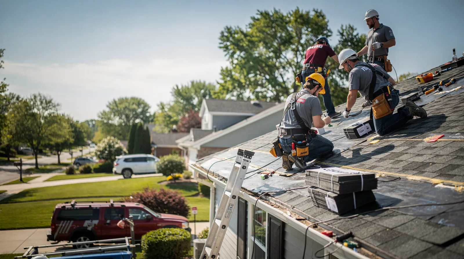 Roof Repair in Fiatt, IL around you